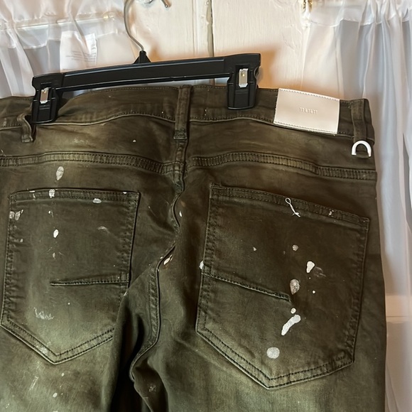 KDNK 114 14 11 Jeans Men’s M32 With Paint Splash Busted Knees - Picture 7 of 10